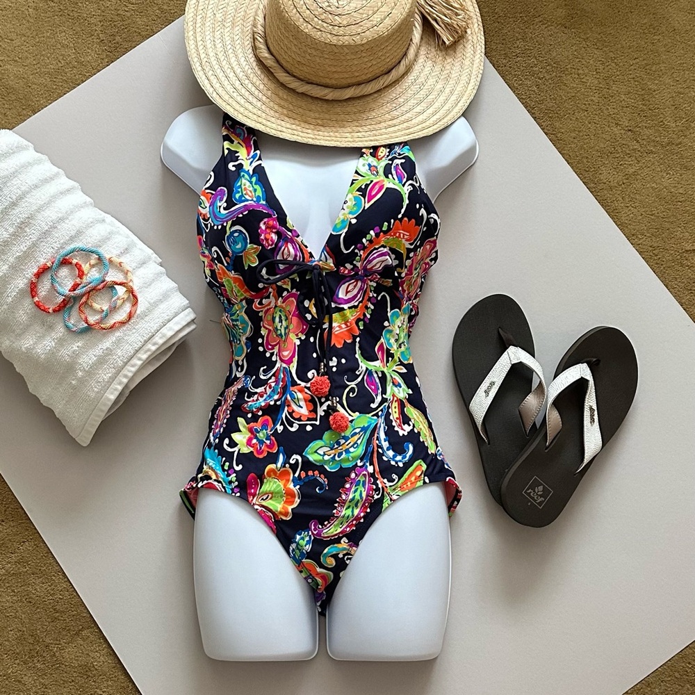 Anne Cole One Piece Swimsuit Size 10